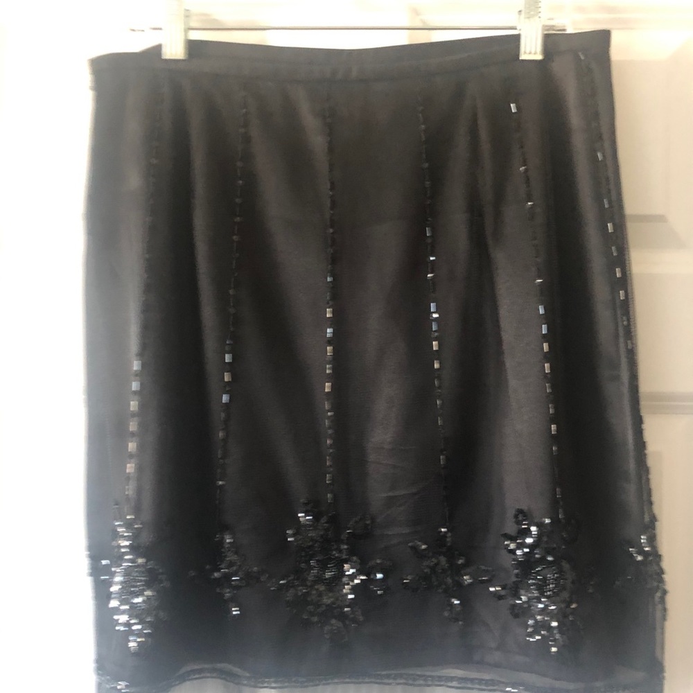 Dressy Loft black skirt